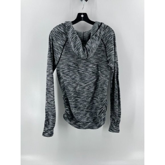 Emma's Expressions Maternity Women's Gray Hooded Sweatshirt Hoodie Size Medium - Picture 3 of 11